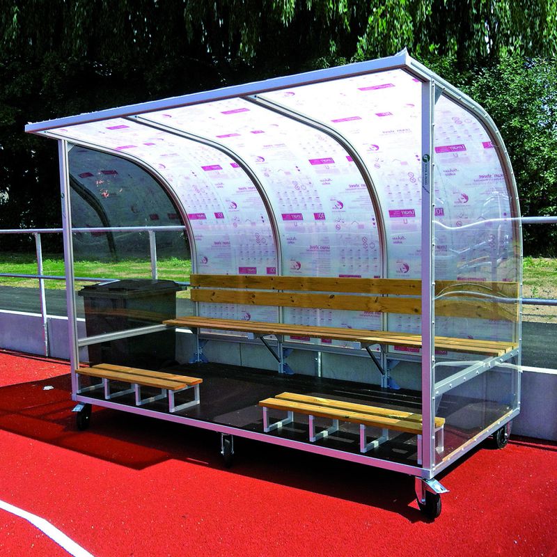 Innbytterbås 3 meter - dobbel seterad